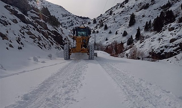 Giresun'da karla mücadele çalışmaları tamamlandı