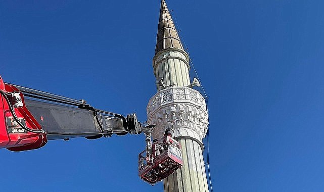 Hacıhızır Bağlar Yolu Camii'nin dış cephesi yenilendi