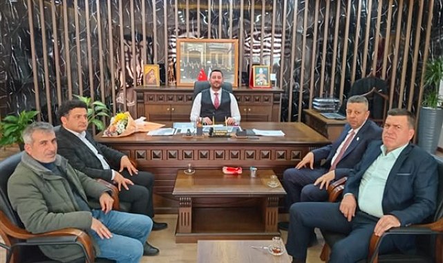 Hatay Veteriner Hekimler Odası'ndan Samandağ Belediyesi’ne ziyaret