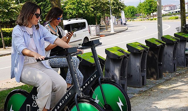 Hem bedenlerini hem telefonlarını şarj ettiler; 2024'te 109 bin 73 dakika pedal çevrildi