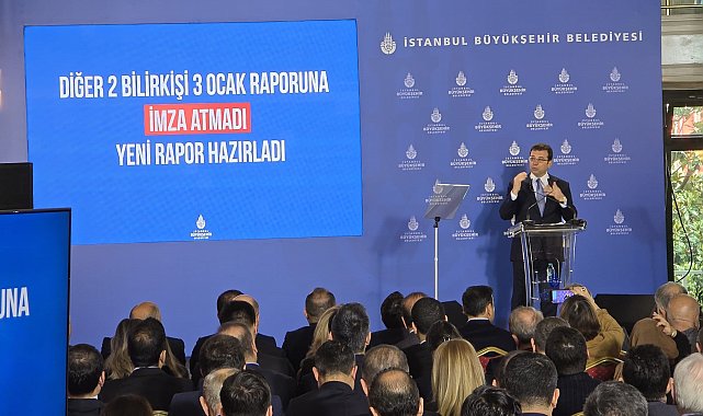 İmamoğlu: Olmayan raporla üzerime suç isnat ediliyor