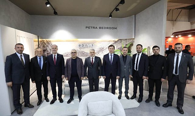 İnegöl AK Parti heyeti İstanbul Mobilya Fuarı'na ziyaret