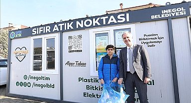 İnegöl'de 2 Yeni Sıfır Atık Noktası Hizmete Girdi