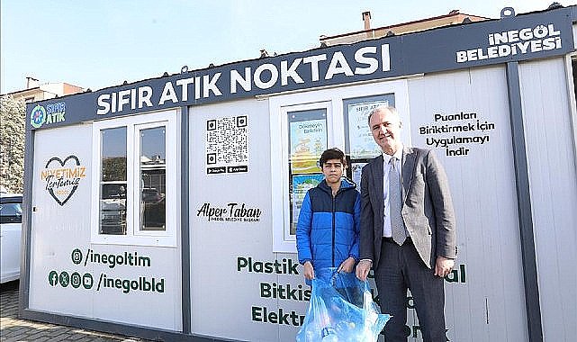 İnegöl'de 2 Yeni Sıfır Atık Noktası Hizmete Girdi