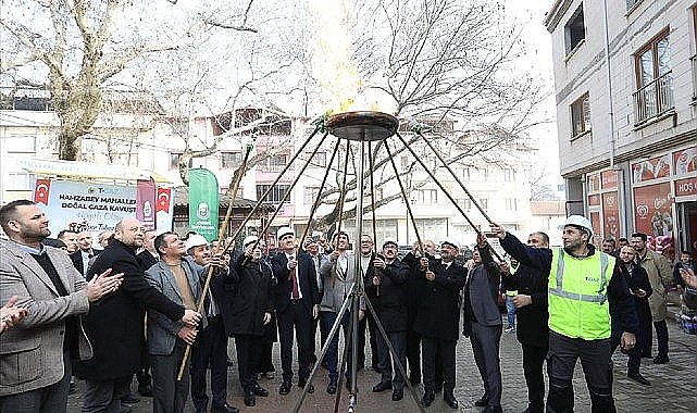 İnegöl'de 3 Mahalle Çevreci Yakıt Doğal Gaza Kavuştu