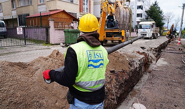 İSU, Körfez Mimar Sinan Mahallesi'nde 44 Kilometrelik Altyapı Çalışması Başlattı