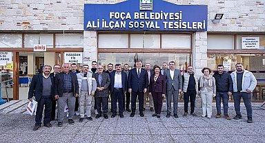 İzmir'deki süt üretici kooperatifleri Başkan Tugay'la buluştu