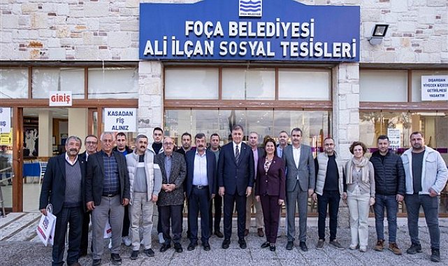 İzmir’deki süt üretici kooperatifleri Başkan Tugay’la buluştu