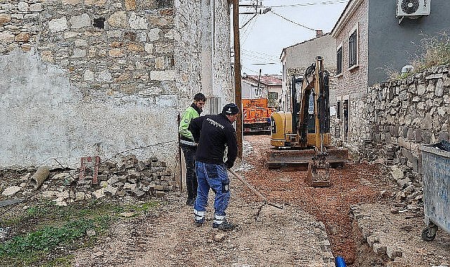 İZSU'dan Urla'nın iki mahallesine yeni içme suyu hattı