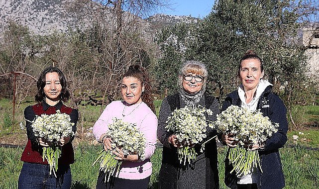Kadın üreticilere mis kokulu destek