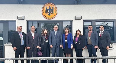 Karabağlar AB Komisyonu'ndan Almanya Başkonsolosluğu'na ziyaret