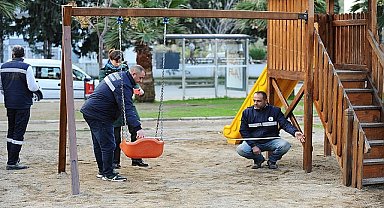 Karşıyaka'nın parkları artık daha güvenli