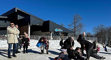 Kartepe Teleferiği'nde tatil yoğunluğu