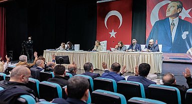 Konak'ta yılın ilk meclis toplantısı yapıldı