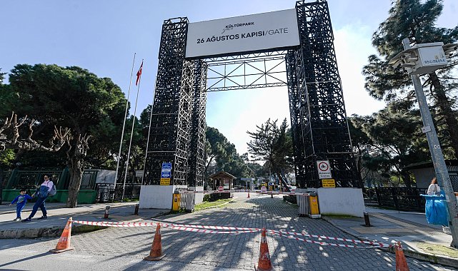 Kültürpark 26 Ağustos Kapısı’nda güçlendirme çalışması başlıyor