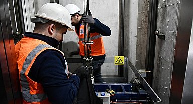 Lüleburgaz'daki 2 bin 314 asansör düzenli olarak denetleniyor