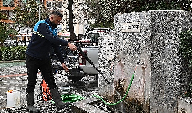 Manisa'nın Can Damarları Temizleniyor, Hayrat Çeşmelerine Hayat Veriliyor