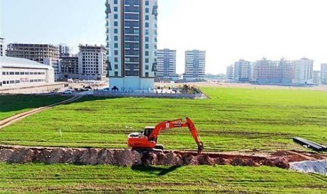 Mardin Kızıltepe Devlet Hastanesi'nde altyapı çalışmaları sürüyor