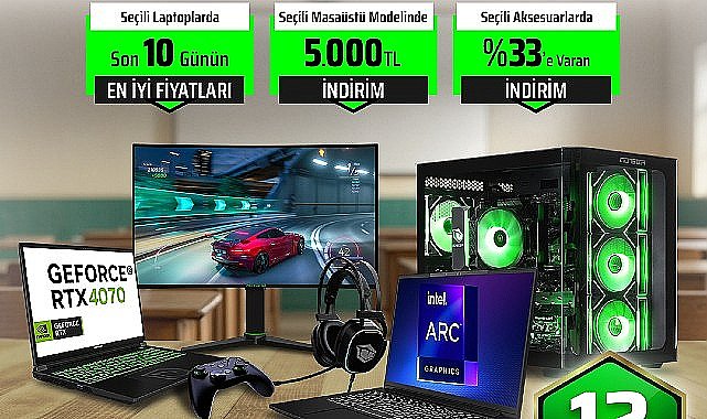 Monster'dan Ara Tatile Özel Peşin Fiyatına 12 Taksit İmkânı