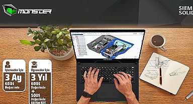 Monster ve Siemens güçlerini birleştiriyor, Solid Edge yazılımıyla profesyonellerin hayatı kolaylaşıyor