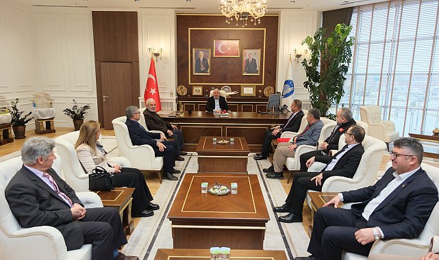 Muhtarlardan Başkan Aşgın’a ziyaret