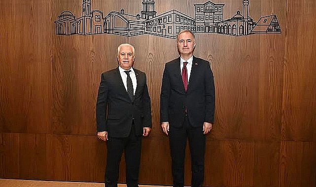 Mustafa Bozbey'den Başkan Taban'a Ziyaret