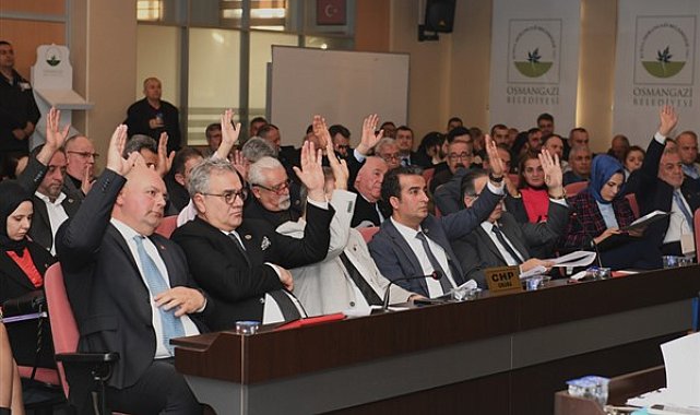 Osmangazi’de yeni yılın ilk meclis toplantısı yapıldı