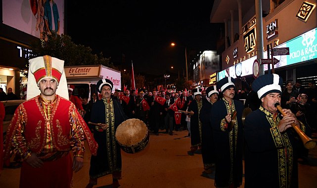 Osmaniye’nin Düşman İşgalinden Kurtuluşunun 103’üncü yılına özel fener alayı düzenlendi