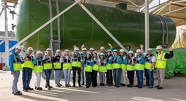 Rusya'dan gelen öğretmen heyeti Akkuyu NGS'yi ziyaret etti