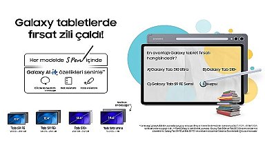 Samsung'da sömestr tatiline özel indirim kampanyası!