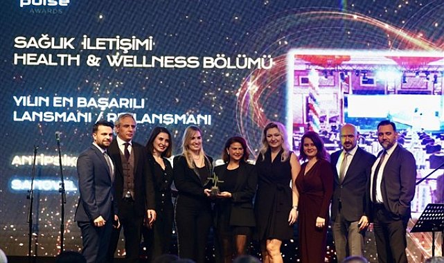 Sanovel, Golden Pulse Awards’ta “Yılın En Başarılı Lansmanı” ödülüne layık görüldü