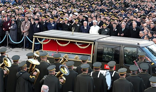 Şehit Astsubay Üstçavuş Akıncı, Ankara’da son yolculuğuna uğurlandı