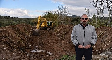 Selçikli Muhtarı Münir Karaca, “Deremiz 10 Yıldır Temizlenmiyordu
