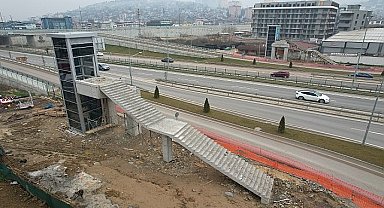 Solaklar Üst Geçidi'nin yüzde 75'i tamam