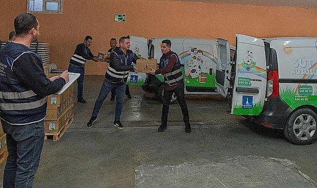Süt Kuzusu'nda dağıtımlar başladı