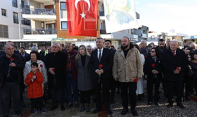 Uğur Mumcu Güzelbahçe'de anıldı. Güzelbahçe'de Uğur Mumcu ismi Atatürk Kültür Merkezi'nde yaşayacak