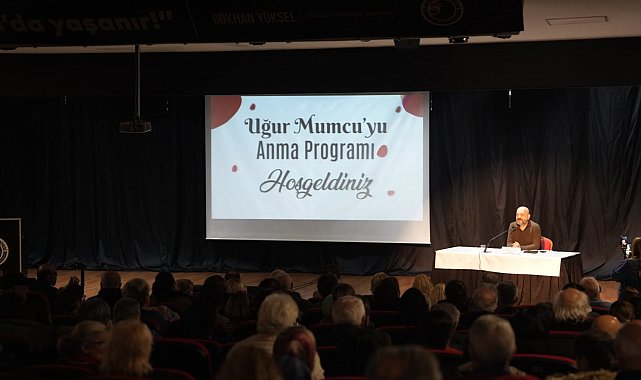 Uğur Mumcu için Kartal Belediyesi tarafından anma programı gerçekleştirdi