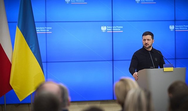 Ukrayna Devlet Başkanı Zelenski, Polonyalı mevkidaşı Duda ile toplantı yaptı