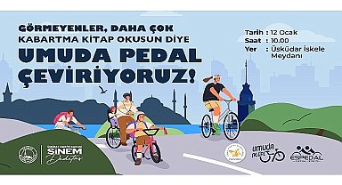 Üsküdar'da Umuda Pedal Etkinliği