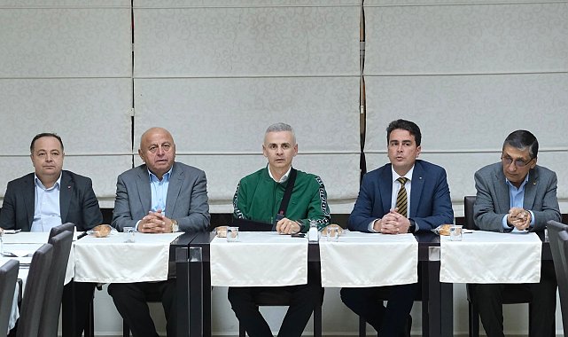 Vali Çiçekli, Müşterek Meslek Komite Toplantısı'na katıldı