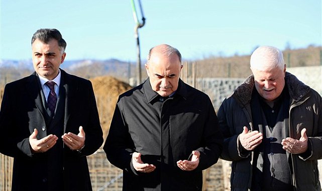 Vali Erol, Derya Yeşim Altaş Anaokulu'nun inşaat çalışmalarını yerinde inceledi