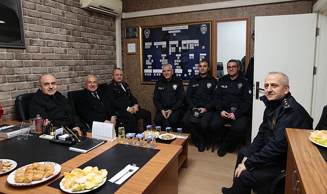 Vali Erol ve Başkan Güler kamu görevlilerinin yeni yılını kutladı