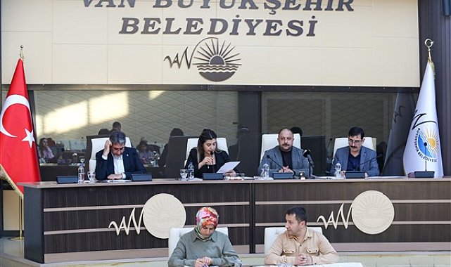 Van Büyükşehir Belediyesi Meclisi 3’üncü birleşimle devam etti