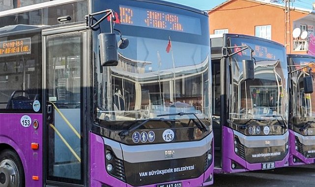 Van Büyükşehir Belediyesi’nden yeni otobüs hattı
