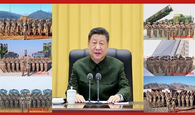Xi Jinping, askerlerin Bahar Bayramı’nı kutladı