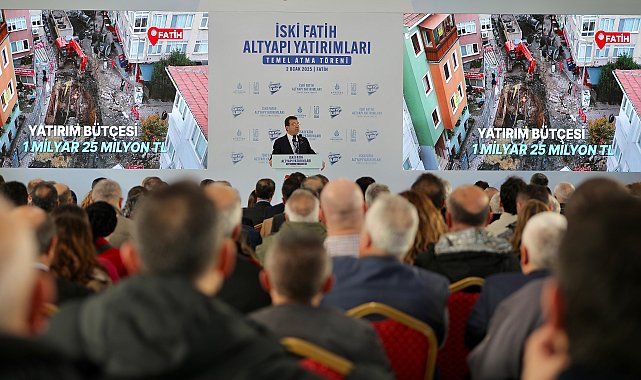 Yeni yılın ilk temel atması İSKİ'den