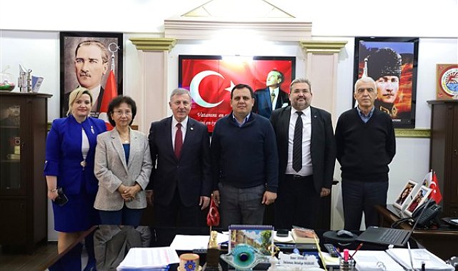Yeni Yol Partisi Muğla Milletvekili Özdağ, Durmuş’u makamında ziyaret etti