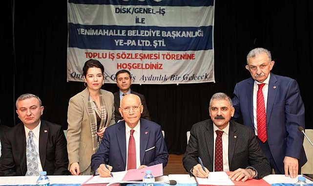 Yenimahalle'de Toplu İş Sözleşmesi imzalandı