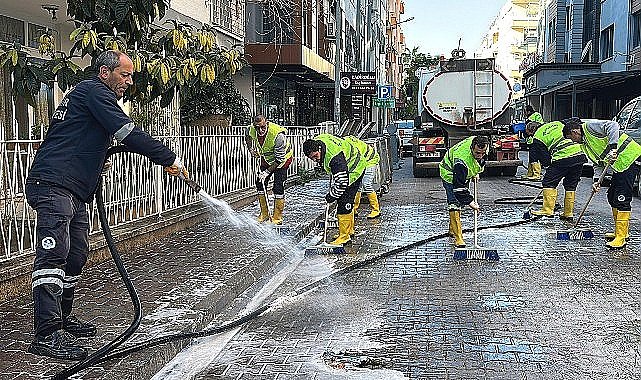 Yenişehir'de temizlik çalışmaları kesintisiz devam ediyor