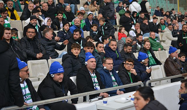 Yıldırım Belediyesi, 25 görme engelli taraftara maç deneyimi yaşattı